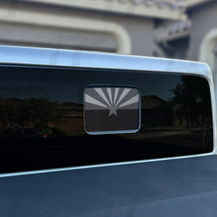 Arizona State Flag Rear Window Printed Accent Decal For Jeep Gladiator (2020-2024)